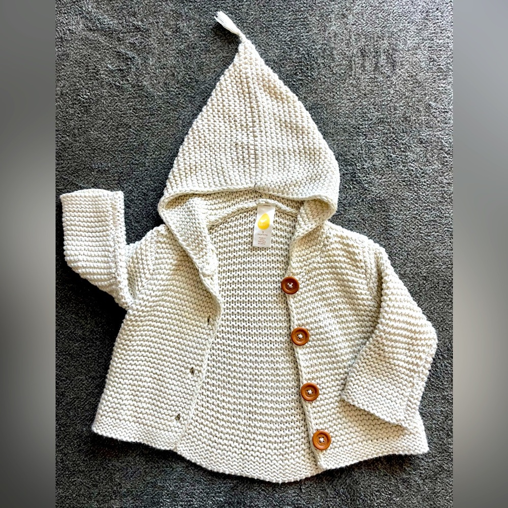 STEM infant knitted cardigan LIKE NEW CONDITION